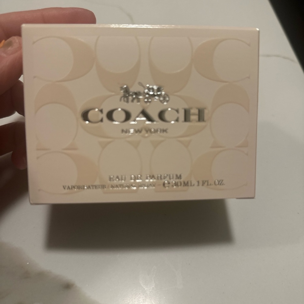 Coach Eau de Parfum Box in Cream